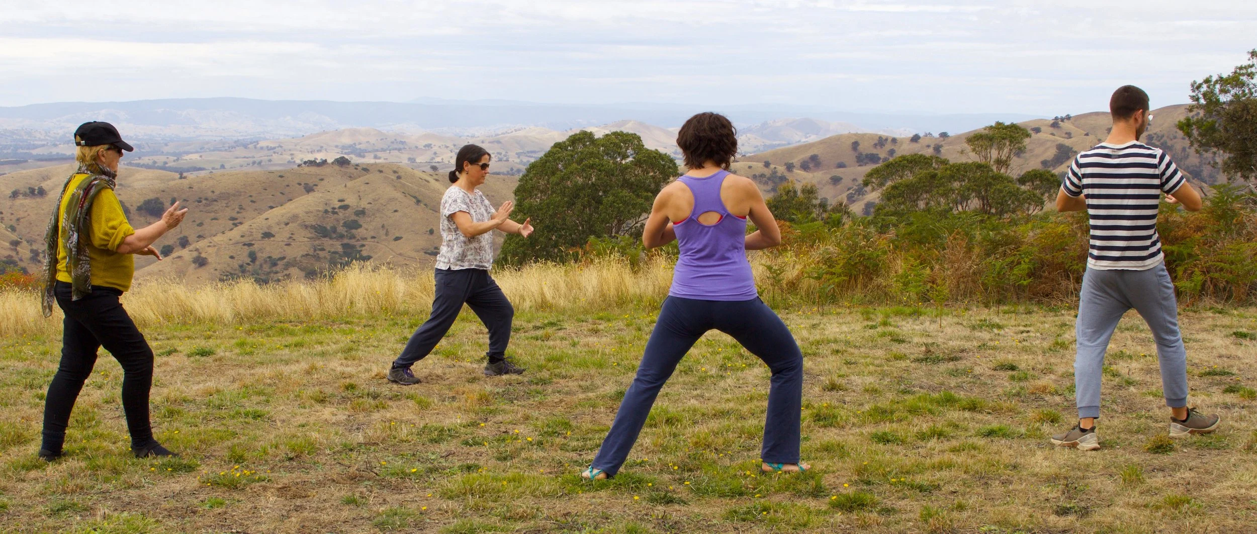 Abstract notebook style illustration with layered notes